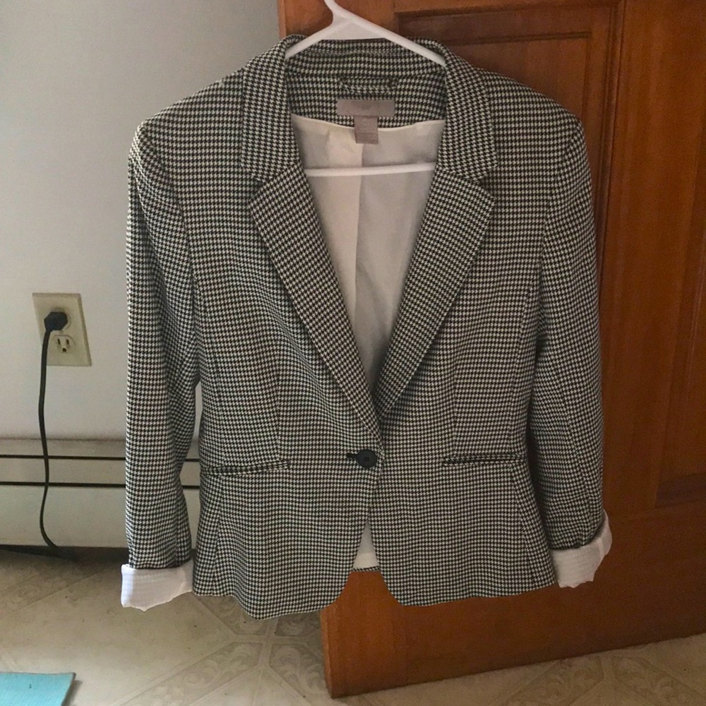 Never Worn Gingham Blazer